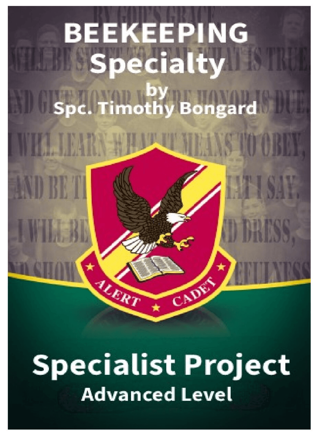 Beekeeping Specialty - ALERT Cadet